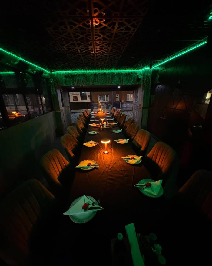 inside the Bosphorus Istanbul Turkish Restaurant in Coventry