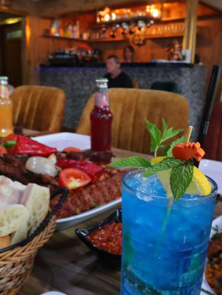 refreshing mocktails at Bosphorus Istanbul Restaurant in Coventry